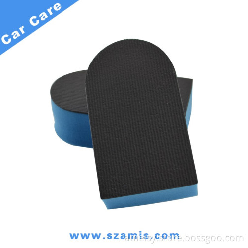 China Manufacturer Car Wash Magic Aluminum Nano Clay sponge Polishing Wax Applicator Pads for Car